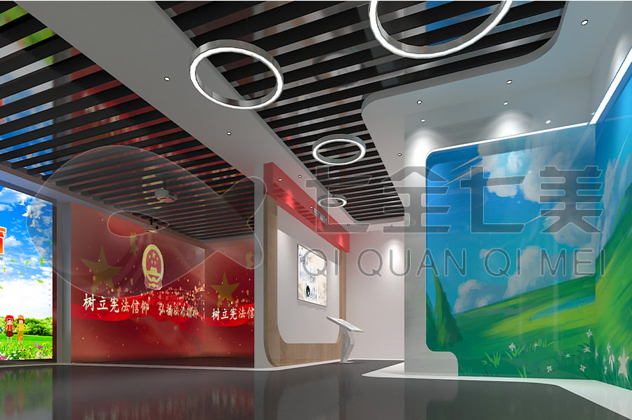 法治文化展館，普法示范平臺，法院普法示范展館規(guī)劃設(shè)計